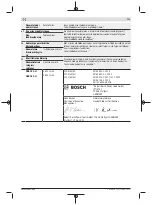 Предварительный просмотр 229 страницы Bosch GDR 180-LI Original Instructions Manual