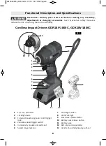 Предварительный просмотр 8 страницы Bosch GDR18V-1800C Operating And Safety Instructions Manual