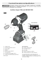 Предварительный просмотр 8 страницы Bosch GDS18V-740 Operating/Safety Instructions Manual