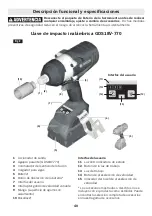 Предварительный просмотр 40 страницы Bosch GDS18V-740 Operating/Safety Instructions Manual