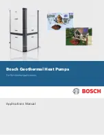 Bosch Geothermal Heat Pumps Applications Manual preview