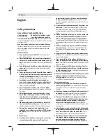 Предварительный просмотр 12 страницы Bosch GEX 125-1 A Original Instructions Manual