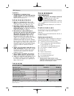 Предварительный просмотр 140 страницы Bosch GEX 125-1 A Original Instructions Manual