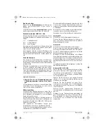 Предварительный просмотр 11 страницы Bosch GEX 125-1 AE Professional Operating Instructions Manual