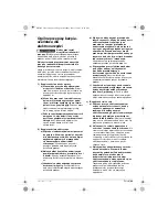 Предварительный просмотр 93 страницы Bosch GEX 125-1 AE Professional Operating Instructions Manual