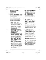 Предварительный просмотр 100 страницы Bosch GEX 125-1 AE Professional Operating Instructions Manual