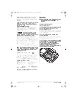 Предварительный просмотр 109 страницы Bosch GEX 125-1 AE Professional Operating Instructions Manual