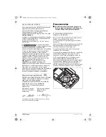 Предварительный просмотр 116 страницы Bosch GEX 125-1 AE Professional Operating Instructions Manual