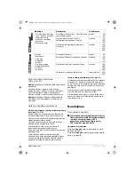 Предварительный просмотр 186 страницы Bosch GEX 125-1 AE Professional Operating Instructions Manual