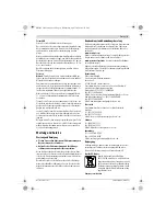 Предварительный просмотр 9 страницы Bosch GEX 150 TURBO Original Instructions Manual