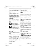 Предварительный просмотр 49 страницы Bosch GEX 150 TURBO Original Instructions Manual