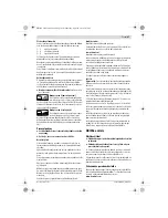 Предварительный просмотр 87 страницы Bosch GEX 150 TURBO Original Instructions Manual