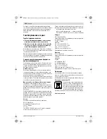 Предварительный просмотр 106 страницы Bosch GEX 150 TURBO Original Instructions Manual