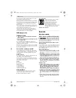 Предварительный просмотр 142 страницы Bosch GEX 150 TURBO Original Instructions Manual