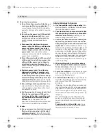 Preview for 18 page of Bosch GEX Professional 125 AVE Original Instructions Manual