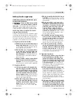 Preview for 49 page of Bosch GEX Professional 125 AVE Original Instructions Manual