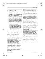 Preview for 183 page of Bosch GEX Professional 125 AVE Original Instructions Manual