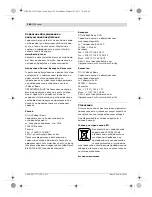 Preview for 186 page of Bosch GEX Professional 125 AVE Original Instructions Manual