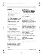 Предварительный просмотр 263 страницы Bosch GEX Professional 125 AVE Original Instructions Manual