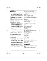 Preview for 20 page of Bosch GGS 18 H Professional Original Instructions Manual