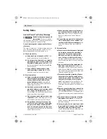 Preview for 16 page of Bosch GGS 27 L Original Instructions Manual