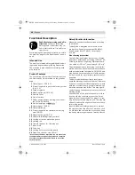 Preview for 20 page of Bosch GGS 6 S PROFESSIONAL Original Instructions Manual