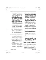 Preview for 48 page of Bosch GGS 6 S PROFESSIONAL Original Instructions Manual