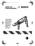 Предварительный просмотр 1 страницы Bosch GGW 10 E Operating Instructions Manual