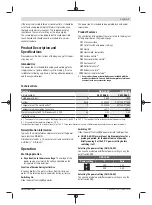 Предварительный просмотр 7 страницы Bosch GHG 16-50 Original Instructions Manual