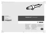 Bosch GHG 600 CE Original Instructions Manual предпросмотр