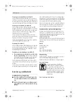 Preview for 52 page of Bosch GHG 600 CE Original Instructions Manual