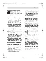 Preview for 73 page of Bosch GHG 600 CE Original Instructions Manual