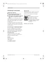 Preview for 122 page of Bosch GHG 600 CE Original Instructions Manual