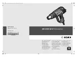 Bosch GHG 660 LCD Professional Original Instructions Manual предпросмотр