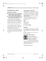 Предварительный просмотр 136 страницы Bosch GHG 660 LCD Professional Original Instructions Manual