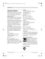 Предварительный просмотр 144 страницы Bosch GHG 660 LCD Professional Original Instructions Manual