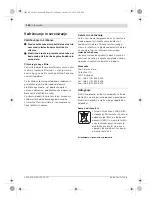 Предварительный просмотр 182 страницы Bosch GHG 660 LCD Professional Original Instructions Manual