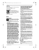 Предварительный просмотр 134 страницы Bosch GHG 660 LCD Original Instructions Manual