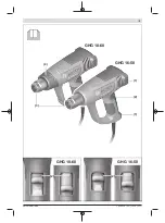 Preview for 3 page of Bosch GHG Professional 16-50 Original Instructions Manual