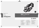 Bosch GHO 14,4 V-LI Original Instructions Manual preview