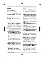 Preview for 8 page of Bosch GHO 6500 Original Instructions Manual