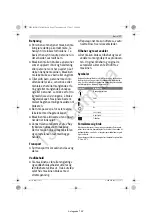 Предварительный просмотр 78 страницы Bosch GHP 8-15 XD Original Instructions Manual