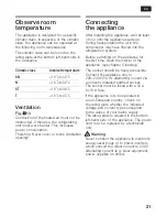 Preview for 21 page of Bosch GIN Series Operating Instructions Manual