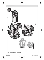 Предварительный просмотр 3 страницы Bosch GKF 1600 CE Professional Original Instructions Manual