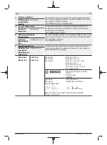 Предварительный просмотр 279 страницы Bosch GKF 1600 CE Professional Original Instructions Manual