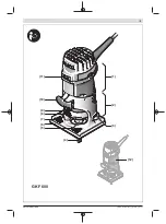 Preview for 3 page of Bosch GKF 600 Professional Original Instructions Manual