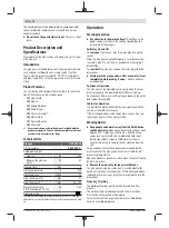 Preview for 8 page of Bosch GKP 200 CE PROFESSIONAL Original Instructions Manual