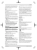 Предварительный просмотр 9 страницы Bosch GKP 200 CE PROFESSIONAL Original Instructions Manual