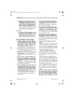 Preview for 8 page of Bosch GKS 160 Professional Original Instructions Manual