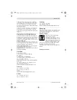 Preview for 17 page of Bosch GKS 160 Professional Original Instructions Manual